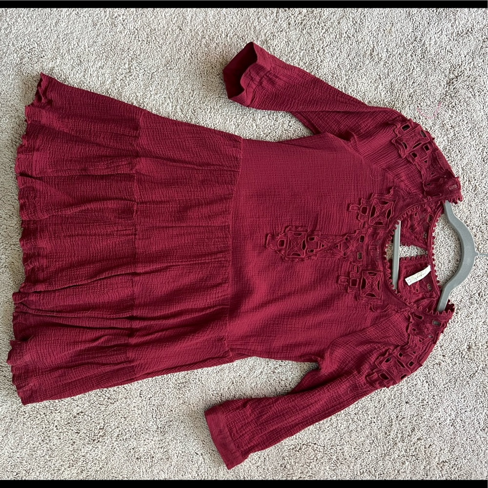 Free people mini dress xs